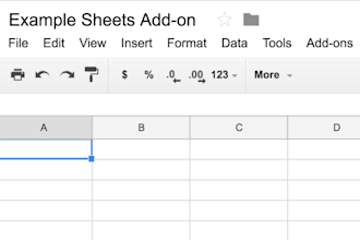 do custom scripting for google spreadsheet