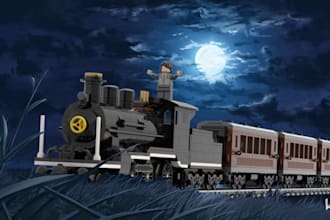 design for you any custom lego 3d model with instructions