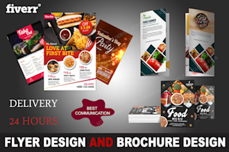 do best  brochure design, flyer,  business proposal in