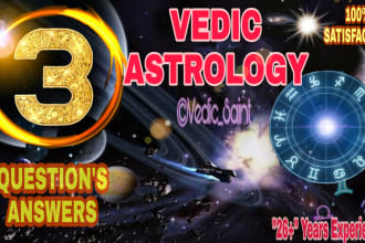 give you accurate answers by vedic astrology