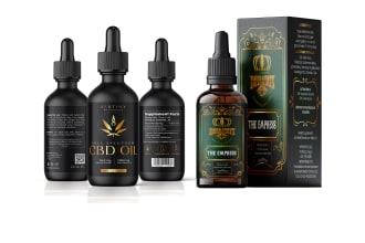 do cbd label design and label mockup