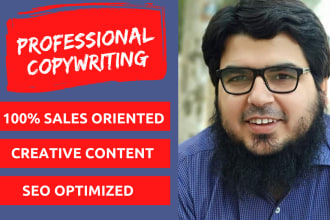 provide professional copywriting to boost your sales