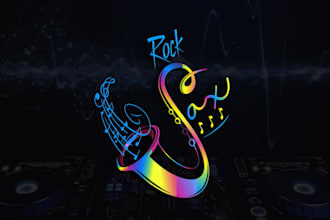 do dj,music,artist,band and sound logo