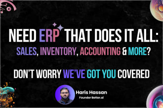 build your pos, accounting software, hrm, erp, ecommerce