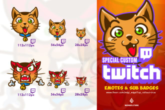 create custom unique twitch emotes and sub badges