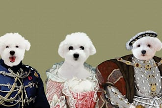 do custom pet portrait