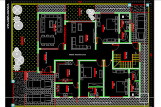 be your autocad expert for 2d architectural drafting and design