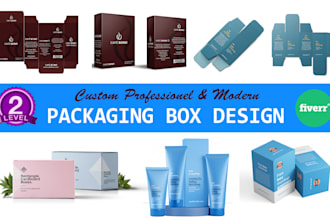 do product packaging design and label design for your brand