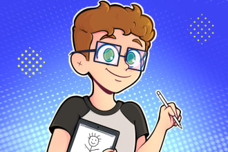 create a cartoon character for you