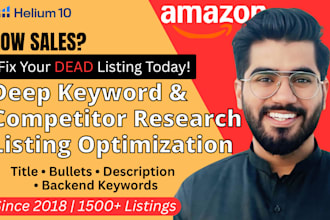 do complete amazon product listing optimization