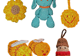 teach you how to make crochet and handicrafts