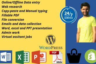 be your experienced data entry expert and virtual assistant