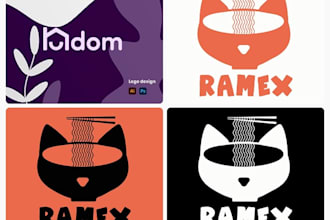 design professional lettermark, wordmark, or font logo