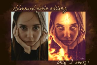 do photo retouching and color grading in photoshop