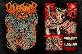 make high quality design for shirt design street wear