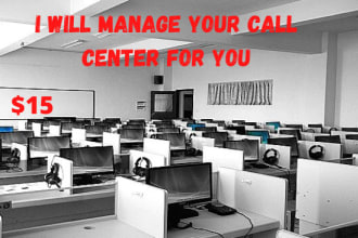 manage your call center for you