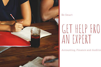 help in accounting, finance and auditing