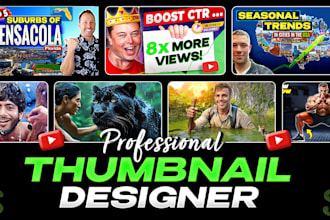 design attractive and best youtube thumbnail design