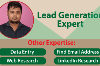 do b2b lead generation, find email address and contact info