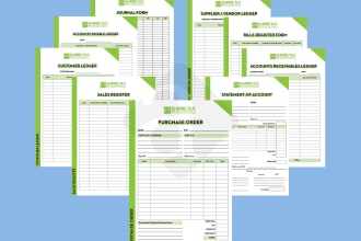 design custom print ready business form using canva