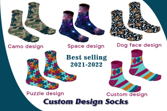 do custom socks design