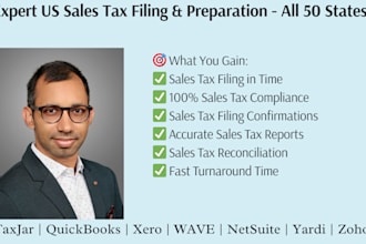 us sales tax preparation and filing all states all frequencies