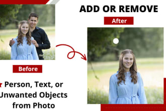 add or remove person, people, or unwanted object from photo
