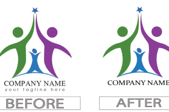 convert any image into vector,jpg,pdf,svg,ai,eps format in just 3 hours
