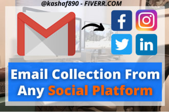collect niche targeted email list clean and verified
