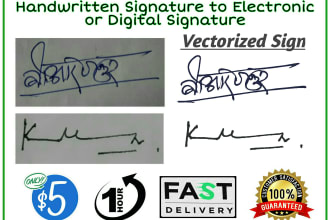 convert your handwritten signature to digital signature