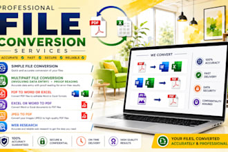convert files in different formats
