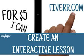 create an interactive learning image program