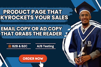 be your amazon or shopify product description copywriter