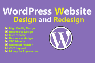 design modern wordpress website real estate and travel agency website