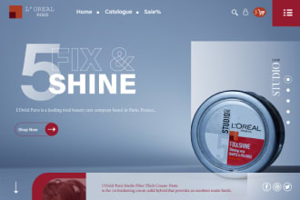 design website web banner ads for a product or fashion ecommerce