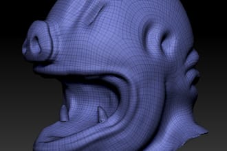 do your model retopology