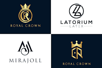 design luxury fashion signature clothing logo