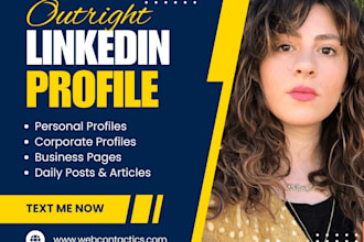 write engaging company profile, corporate linkedin profile