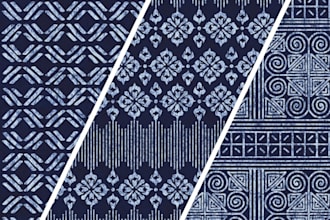 create seamless ethnic tribal pattern