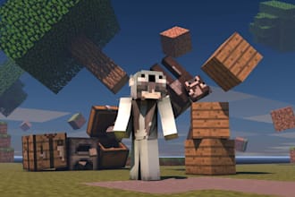 make a minecraft wallpaper with your own skin