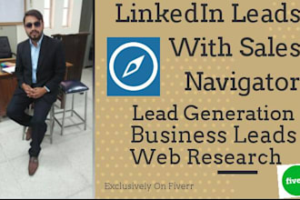 build linkedin leads with sales navigator
