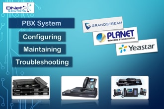 configure asterisk, grandstream, IP pbx system