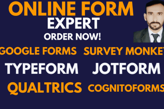 design survey questionnaire at surveymonkey, google forms