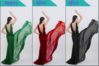 color correction or color change service awesome