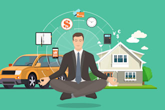coach you towards financial freedom via a budget and debt reduction