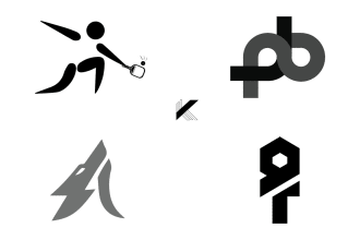 do minimal logo design for your activewear and sportswear brand