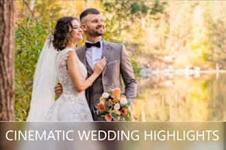 transform your wedding footage with cinematic editing