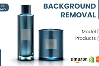 professionally do photo background removal, crop, and resize