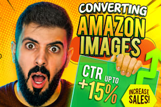design converting amazon listing images, product infographics photo editing