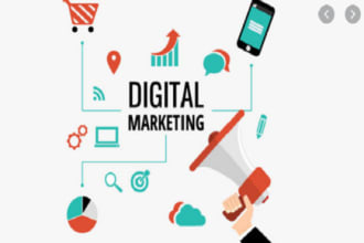 do complete digital marketing including SEO, smo, SEM, PPC